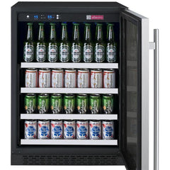 Allavino 24" Wide FlexCount II Tru-Vino Stainless Steel Right Hinge Beverage Center (VSBC24-SR20)