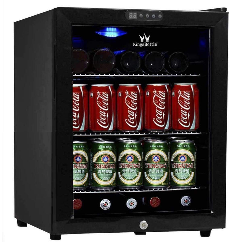 WineCools- KBU-52-BP 45 Can Compressor Mini Bar Fridge