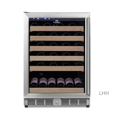 WineCools- KBU50WX 46 Bottle 24 inch Under Counter Wine Cooler Built in