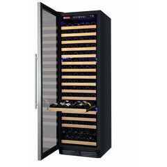 Allavino FlexCount Classic II Tru-Vino 174 Bottle Single Zone Stainless Steel Left Hinge Wine Fridge YHWR174-1SL20