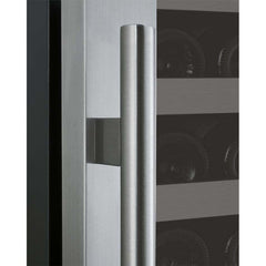 Allavino  FlexCount II Tru-Vino 128 Bottle Single Zone Stainless Steel Left Hinge Wine Fridge VSWR128-1SL20