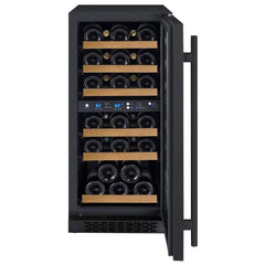 Allavino FlexCount II Tru-Vino 30 Bottle Dual Zone Black Wine Fridge VSWR30-2BR20