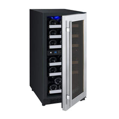 Allavino FlexCount II Tru-Vino 30 Bottle Dual Zone Stainless Steel Left Hinge Wine Fridge VSWR30-2SL20