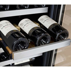 Allavino FlexCount II Tru-Vino 30 Bottle Dual Zone Stainless Steel Left Hinge Wine Fridge VSWR30-2SL20