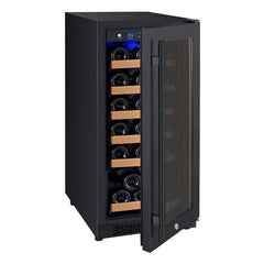 Allavino FlexCount II Tru-Vino 30 Bottle Single Zone Black Wine Fridge VSWR30-1BR20