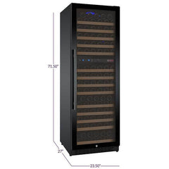 Allavino FlexCount II Tru-Vino 172 Bottle Black Right Hinge Wine Fridge VSWR172-2BR20