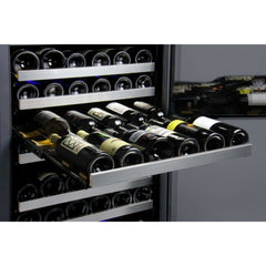 Allavino FlexCount II Tru-Vino 172 Bottle Dual Zone Stainless Steel Right Hinge Wine Fridge VSWR172-2SR20