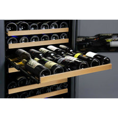 Allavino FlexCount II Tru-Vino 177 Bottle Black Left Hinge Wine Fridge VSWR177-1BL20