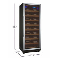 Allavino Vite II Tru-Vino 115 Bottle Stainless Steel Right Hinge Wine Fridge YHWR115-1SR20