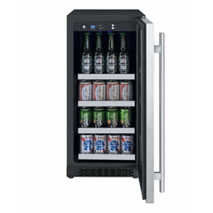 Allavino -FlexCount II Tru-Vino 15" Wide Stainless Steel Right Hinge Beverage Fridge AO VSBC15-SR20