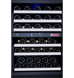 Allavino FlexCount II Tru-Vino 112 Bottle Four Zone Stainless Steel Wine Fridge 2X-VSWR56-2S20