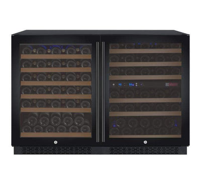 Allavino FlexCount II Tru-Vino 112 Bottle Three Zone Black Wine Refrigerator 3Z-VSWR5656-B20