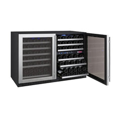 Allavino  FlexCount II Tru-Vino 112 Bottle Three Zone Stainless Steel Wine Refrigerator 3Z-VSWR5656-S20