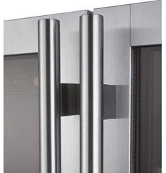 Allavino FlexCount II Tru-Vino 18 Bottle/66 Can Dual Zone Stainless Steel Beverage/Wine Fridge VSWB-2SF20