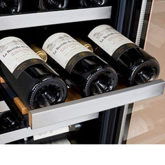 Allavino FlexCount II Tru-Vino 30 Bottle/88 Can Dual Zone Stainless Steel Beverage/Wine Fridge VSWB30-2SF20