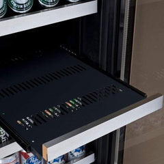 Allavino FlexCount II Tru-Vino 30 Bottle/88 Can Three Zone Stainless Steel Beverage/Wine Fridge 3Z-VSWB15-3S20