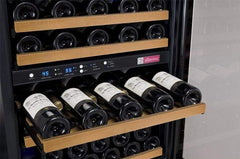 Allavino FlexCount II Tru-Vino 56 Bottle Dual Zone Black Left Hinge Wine Fridge VSWR56-2BL20