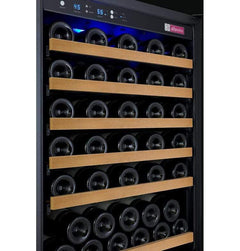 Allavino FlexCount II Tru-Vino 56 Bottle Single Zone Black Left Hinge Wine Fridge VSWR56-1BL20