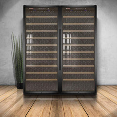 Allavino Vite II Tru-Vino 554 Bottle Dual Zone Black Wine Fridge 2X-YHWR305-1B20