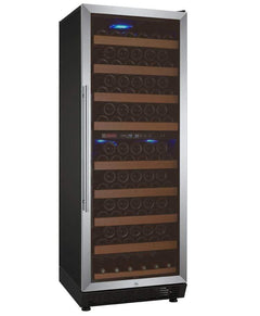 Allavino  Vite II Tru-Vino 99 Bottle Dual Zone Stainless Steel Right Hinge Wine Fridge YHWR99-2SR20