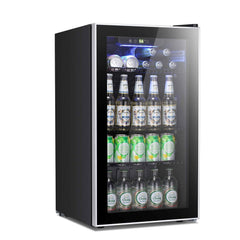 Antarctic Star Beverage Refrigerator Cooler - 100 Can Mini Fridge Glass Door