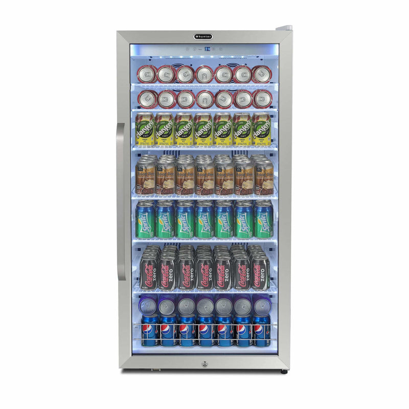 Whynter 10.6 Cubic Feet Freestanding Commercial Beverage Fridge CBM-1060XLW