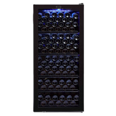 Whynter 124 Bottle Freestanding Wine Cabinet Refrigerator FWC-1201BB