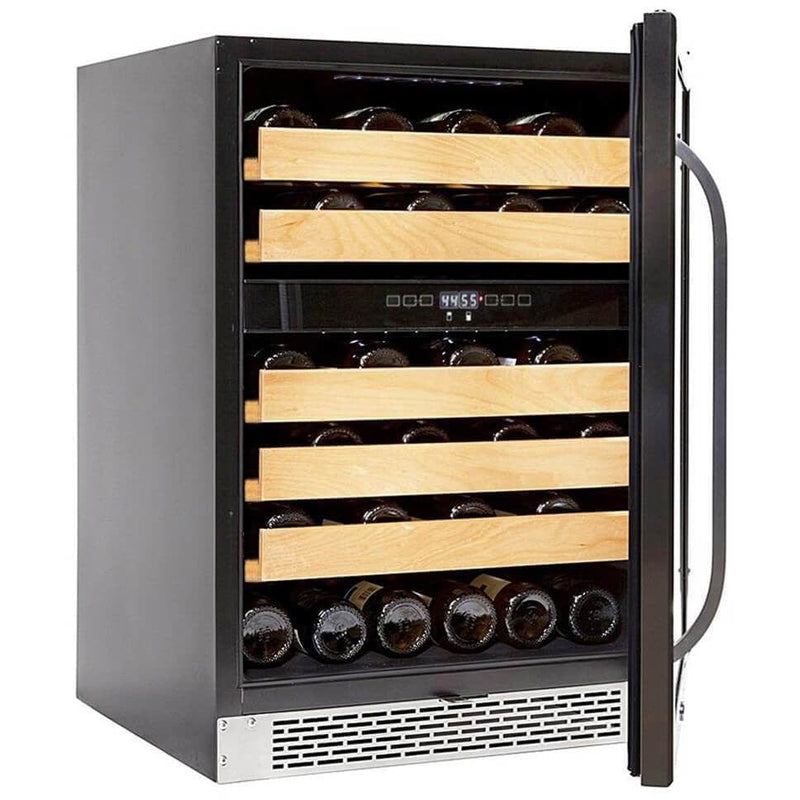 Whynter 46 bottle Dual Temperature Zone Built-In Wine Refrigerator BWR-462DZ